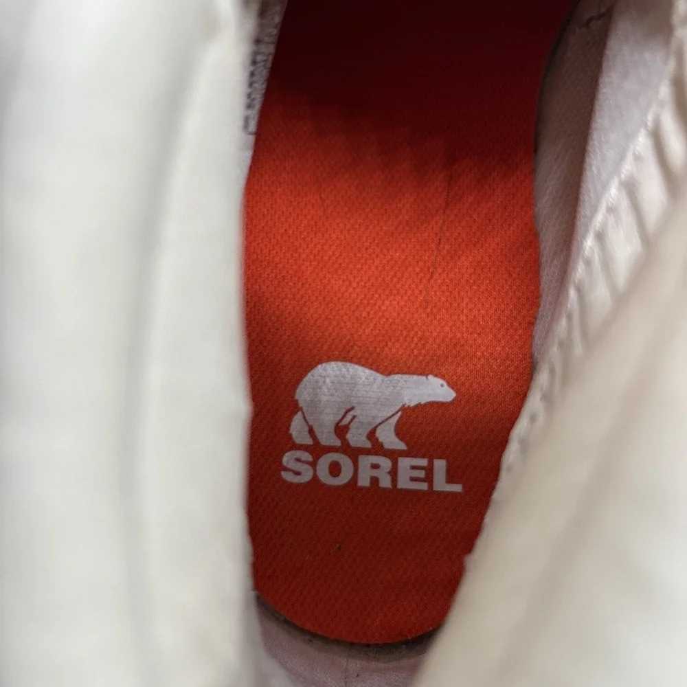 Sorel Hi-Line Hiker Women's 7.5 Suede Waterproof Boots Ceramic Tan NL4878-209‎